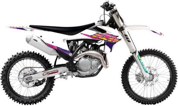 Kit Grafice Retro Husa Sa Inclusa Ktm EXC/EXC-F/SX/SX-F