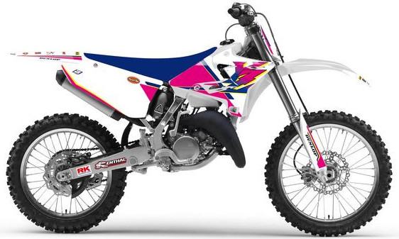Kit Grafice Retro Husa Sa Inclusa Yamaha YZ 125/YZ 250