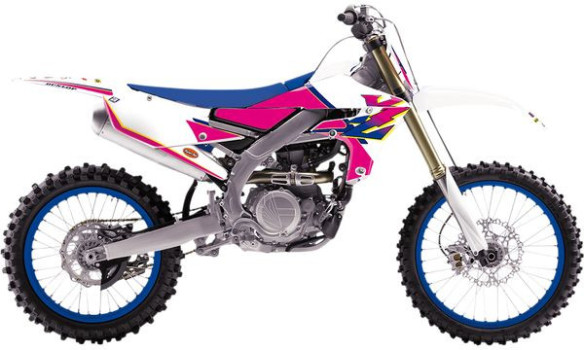 Kit Grafice Retro Husa Sa Inclusa Yamaha YZ 450/250 F