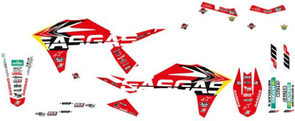 Kit Grafice Trophy Husa Sa Inclusa Gas Gas EC/MC