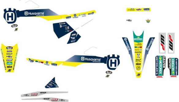 Kit Grafice Trophy Husa Sa Inclusa Husqvarna FC/FE/TC