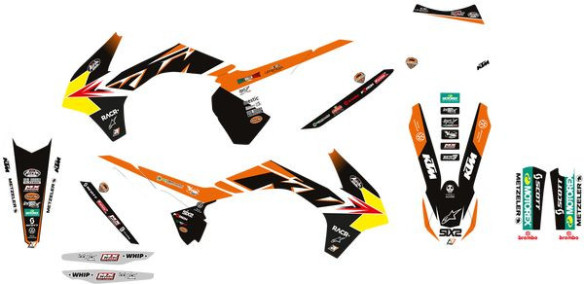 Kit Grafice Trophy Husa Sa Inclusa Ktm EXC/EXC-F/SX/SX-F
