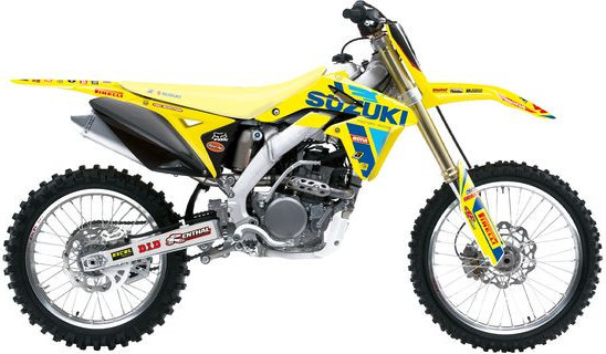 Kit Grafice Replica Team Suzuki Ksrt Suzuki RM-Z 450