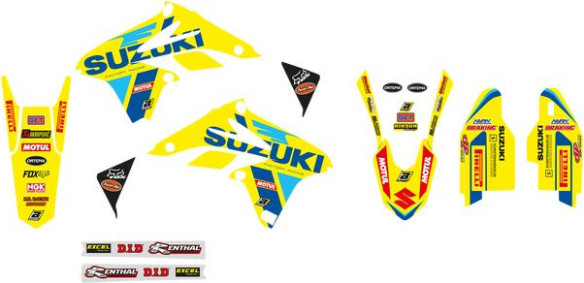 Kit Grafice Replica Team Suzuki Ksrt Suzuki RM-Z 250