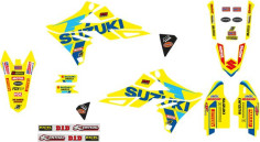 Kit Grafice Replica Team Suzuki Ksrt Suzuki RM-Z 450/RM-Z 250