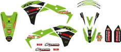 Kit Grafice Husa Sa Inclusa Replica Team Kawasaki KX 250 F