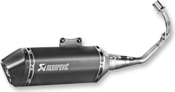 Evacuare Completa SS/CF BLK VESPA S-VE125R2-HZBL