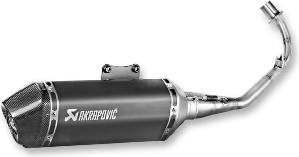 Evacuare Completa SS/CF BLK VESPA S-VE125R2-HZBL