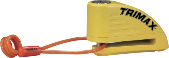 Blocator Disc Cu Alarma 10mm Pin Yellow