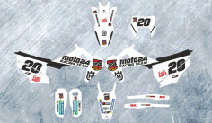 Kit Grafice Moto24 Racing 2023 Husqvarna White