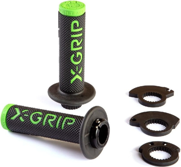 Mansoane Lock-On Braaaap Black/Green XG-2101