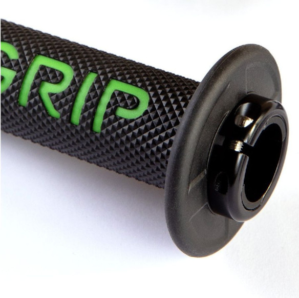 Mansoane Lock-On Braaaap Black/Green XG-2101