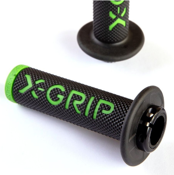 Mansoane Lock-On Braaaap Black/Green XG-2101