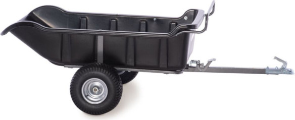 Remorca Atv Trailer Garden 680 2 Roti Black