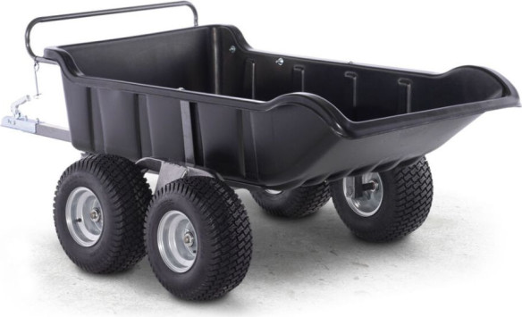 Remorca Atv Trailer Garden 680 4 Roti Black