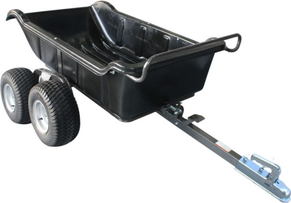 Remorca Atv Trailer Garden 680 4 Roti Black