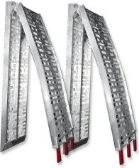 Rampa Aluminiu Pliabila 225 Cm (2 Buc)
