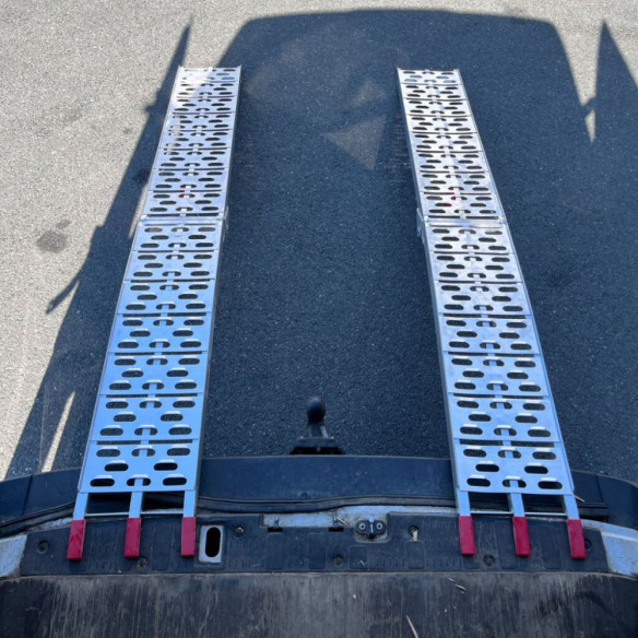Rampa Aluminiu Pliabila 225 Cm (2 Buc)