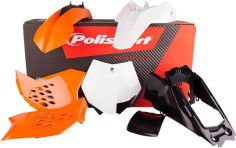 Kit Plastice KTM SX /65 Orange/White 90450