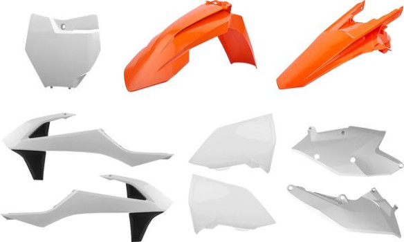 Kit Plastice KTM SX/SX-F/XC/XC-F/125/150/250/350 White 90706