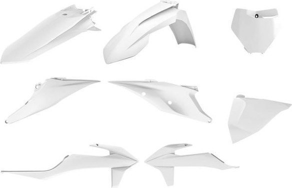 Kit Plastice KTM EXC/EXC-F/200/250/300 White 90913