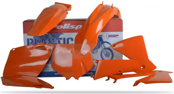 Kit Plastice KTM EXC 125/200/250/300/400 Black/Orange 90652