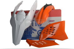 Kit Plastice KTM EXC/EXC-F/XC/250/350/450 Black/Orange/White 90853