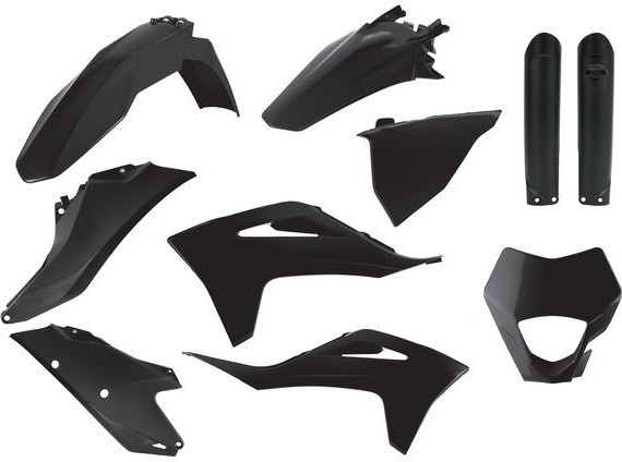 Kit Plastice Gas Gas EC/EX 250/350/300/350 Black 91028