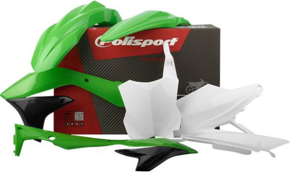 Kit Plastice HSQ/Kawasaki FC/KX/350/450 F Green 90689