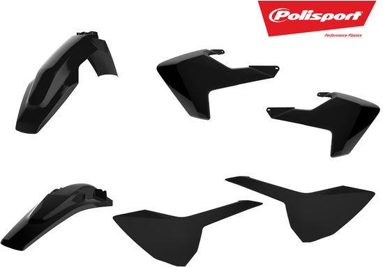 Kit Plastice HSQ FE/TE/250/350/150/450/300 Black 90895