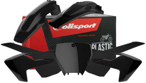 Kit Plastice HSQ FC/TC/250/350/125 Black 90688