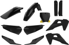 Kit Plastice HSQ FC/TC/250/350/125 Black 91122