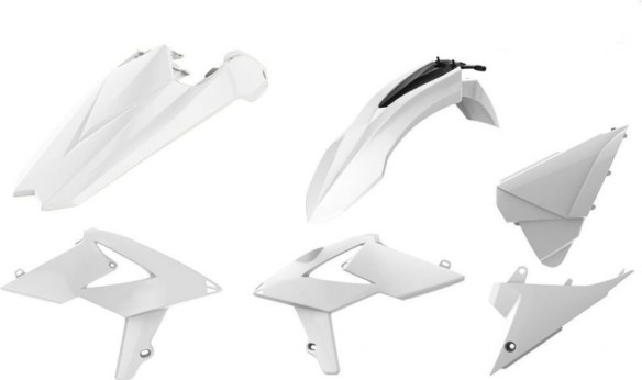Kit Plastice Beta RR 125/250/300 White 90776