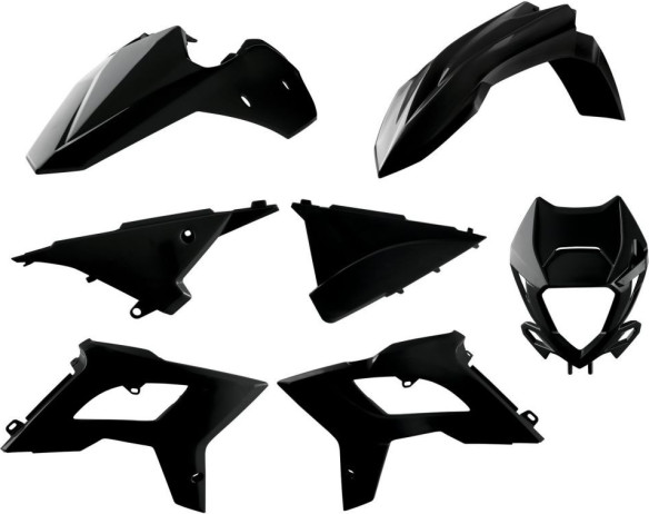 Kit Plastice Beta RR 125/250/300/350 Black 91087