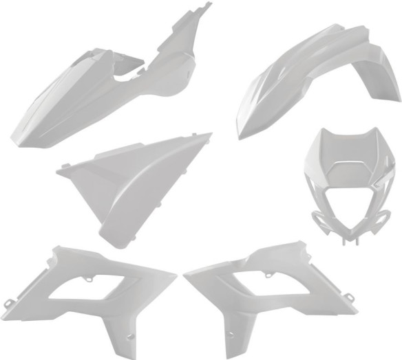 Kit Plastice Beta RR 125/250/300 White 91076