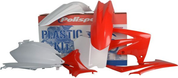 Kit Plastice Honda CRF 250 R/CRF 450 R Red/White 90423