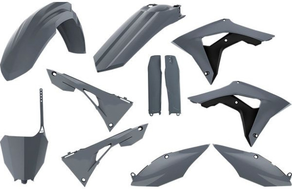 Kit Plastice Honda CRF 250 R/CRF 450 R Gray 90827