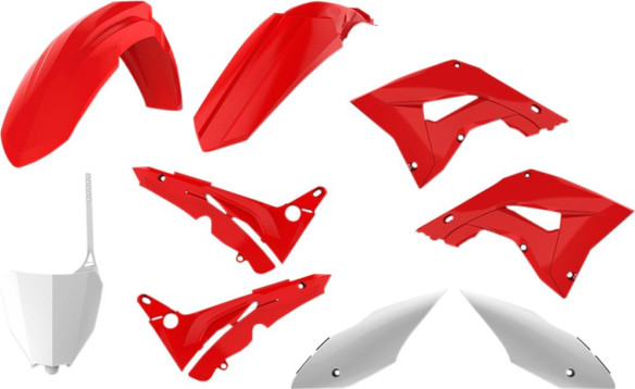Kit Plastice Honda CR 125 R/CR 250 R Red/White 90772