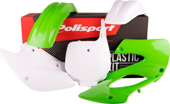 Kit Plastice Kawasaki KX/85 Green/White 90541