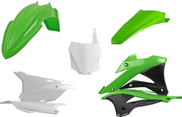 Kit Plastice Kawasaki KX/100/85 Green 90696