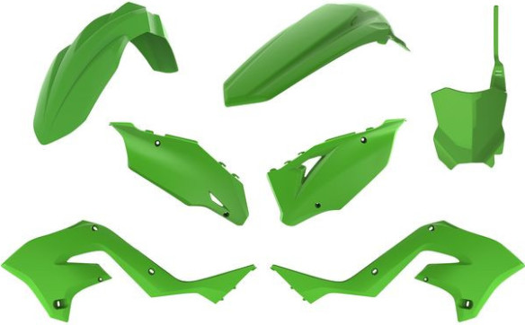 Kit Plastice Kawasaki KX/125/250 Green 90933