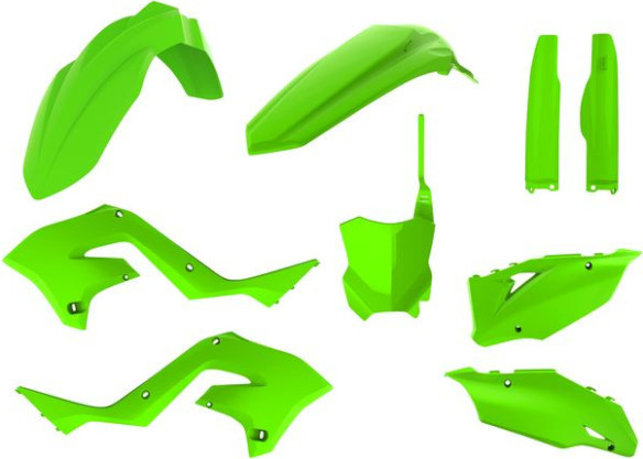Kit Plastice Kawasaki KX/125/250 Green 90936