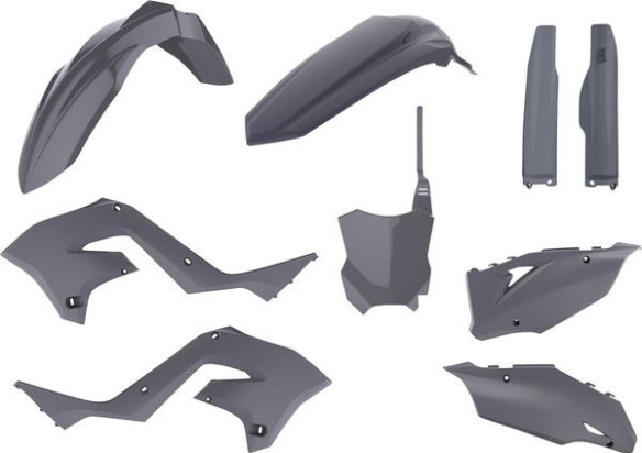 Kit Plastice Kawasaki KX/125/250 Gray 90935