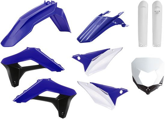 Kit Plastice Sherco SEF-R 250/SE-R 250 Black/Blue/White 90845