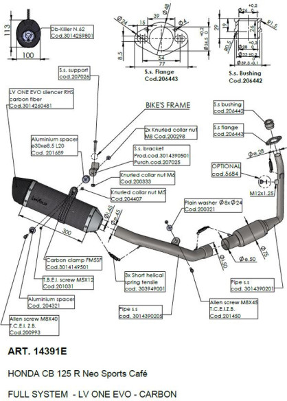 Evacuare Completa EVO SS YAMAHA 14365EU