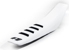 Husa Sa Ribbed White/Black KTM EXC 300/HQV TE/TC 300/GAS EC 300