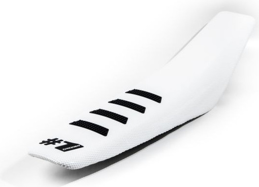Husa Sa Ribbed White/Black KTM EXC 300/HQV TE/TC 300/GAS EC 300