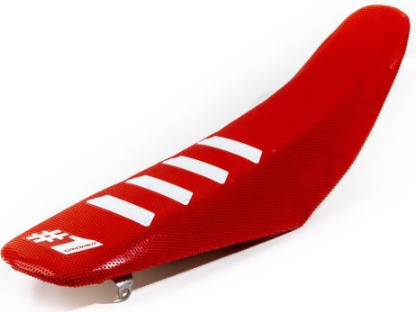 Husa Sa Ribbed Red/White KTM EXC 300/HQV TE/TC 300/GAS EC 300