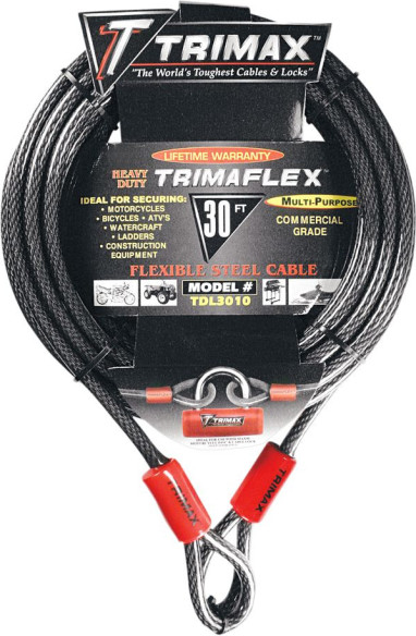 Antifurt Moto Trimaflex Max Security Braided Black TQ1532