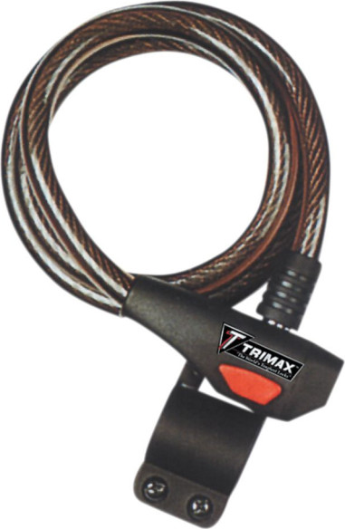 Antifurt Moto Cablu Cu Lacat U Trimaflex s Black TCU1572